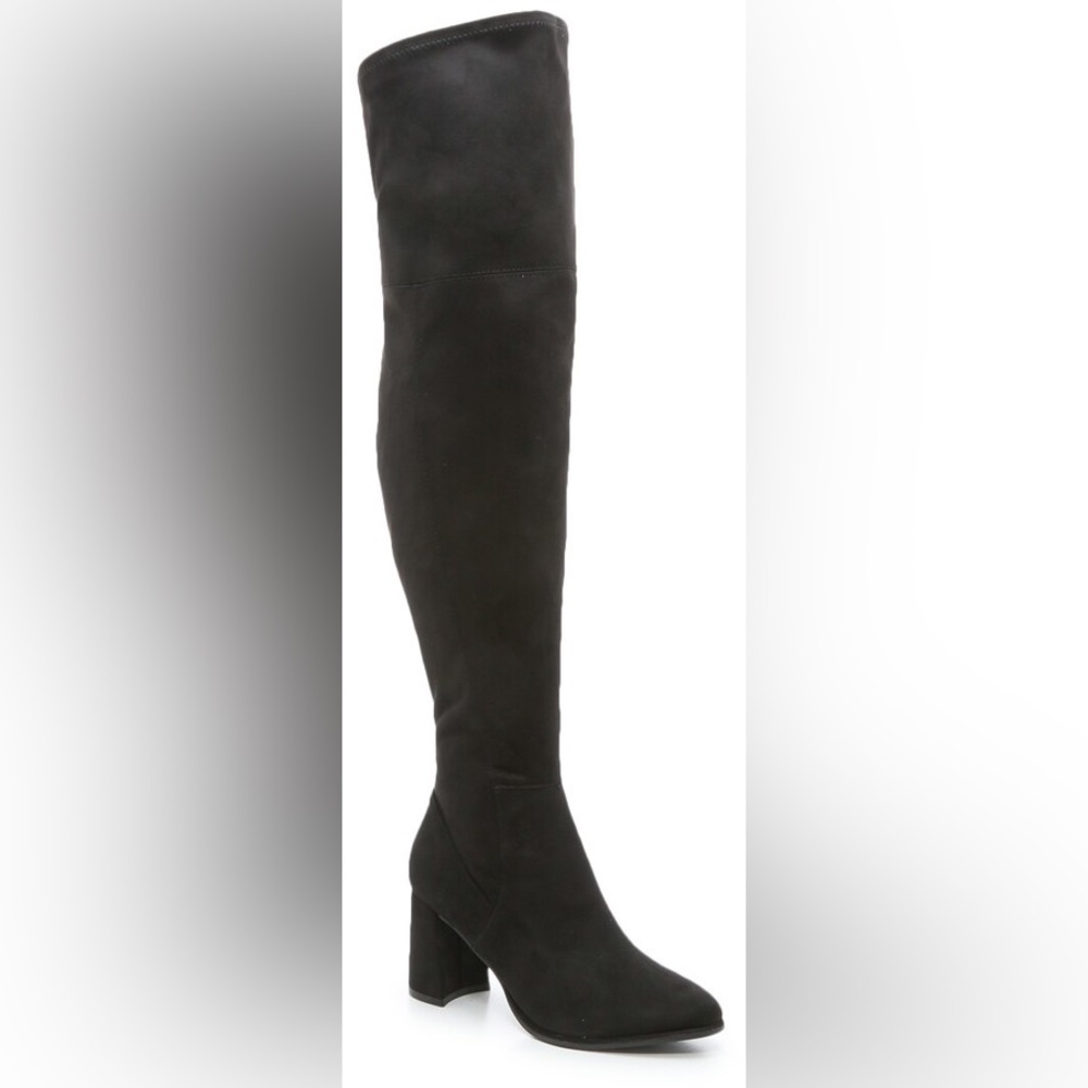 Suede Over the Knee Boot